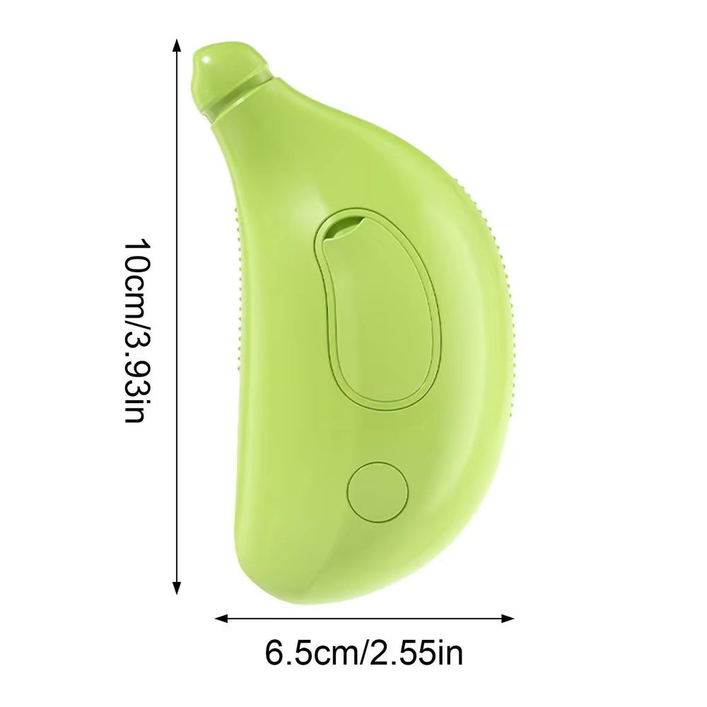 3-in-1 Electric Pet Grooming Brush with Steam and Spray for Cats and Dogs - Hair Removal and Massage Comb
