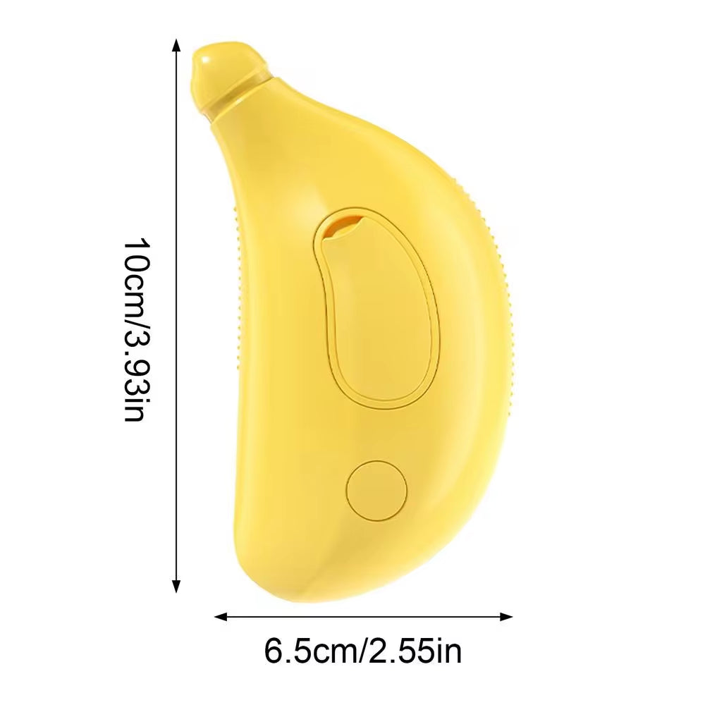 3-in-1 Electric Pet Grooming Brush with Steam and Spray for Cats and Dogs - Hair Removal and Massage Comb